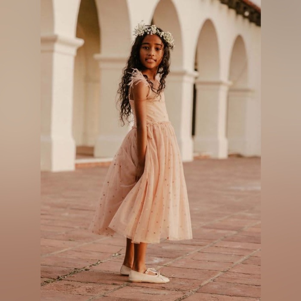 Noralee Poppy Dress Dusty Rose